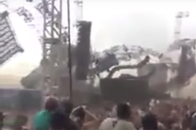 DJ killed and others injured during stage collapse at Brazilian festival