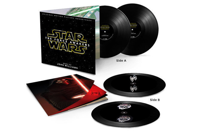 The vinyl soundtrack for Star Wars comes with holograms