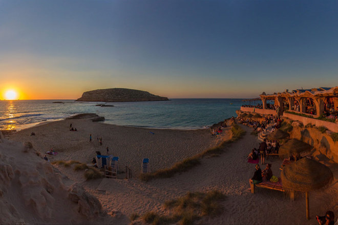 Property developers have bought three miles of Ibiza beachfront