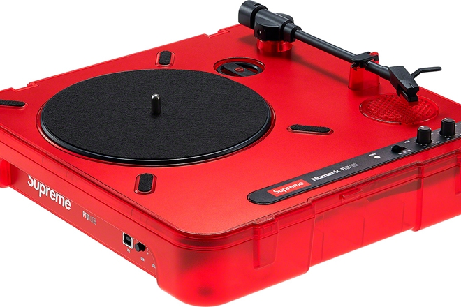 Supreme has made a turntable with Numark