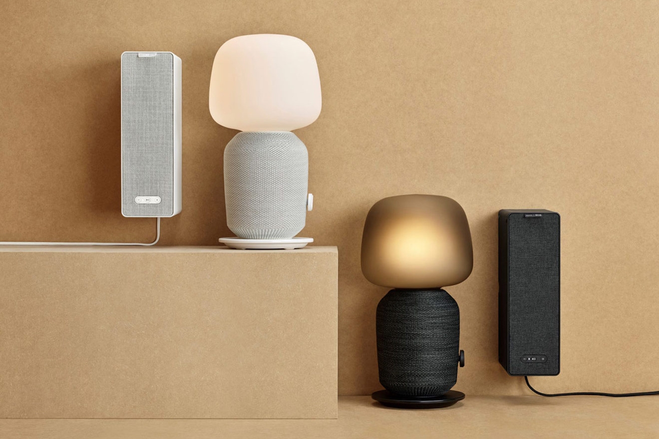 The SYMFONISK collection debuts with an all-in-one speaker and table lamp