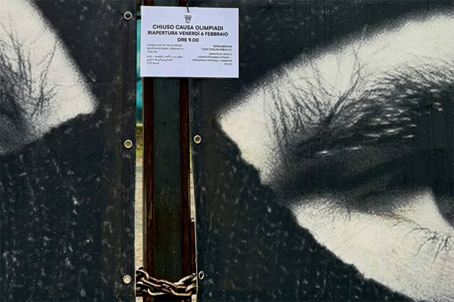 Tempio del Futuro Perduto claims “thousands” in damages as Winter Olympics forces closure