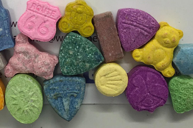 Police issue a warning about pink teddy bear 'ecstasy' pills