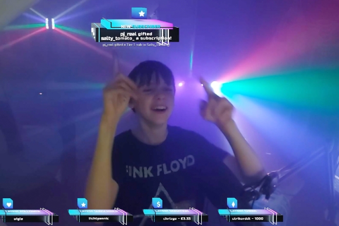 15 Year Old Twitch Streamer Goes Viral For Throwing Pyro Raves In His
