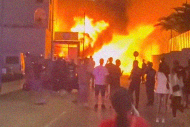 Ushuaïa Ibiza staff help to tackle “huge” blaze next to nightclub