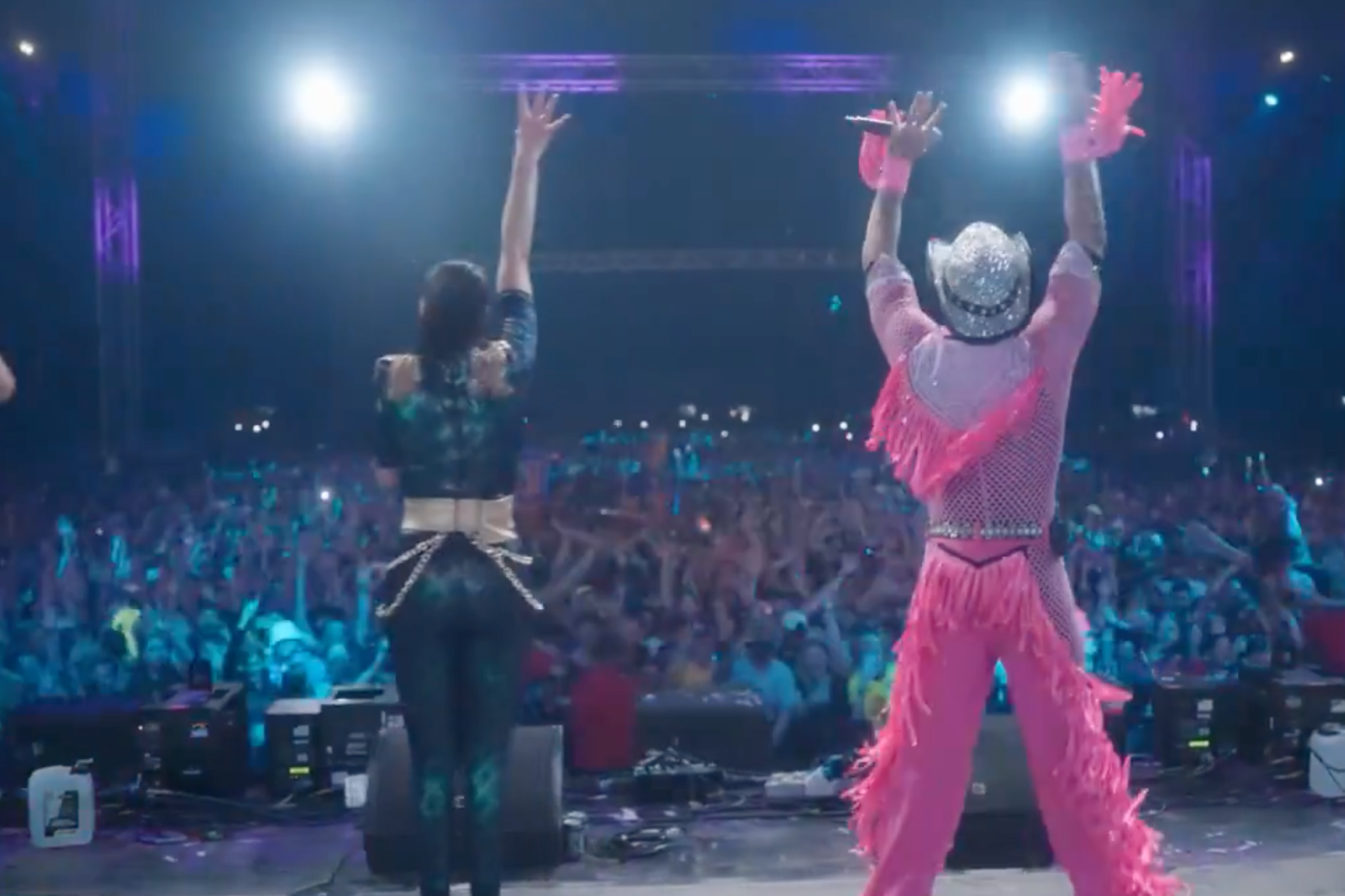 Watch thousands of metalheads sing-a-long to Vengaboys at Download Festival