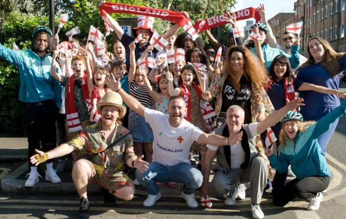 A new version of ‘Vindaloo’ featuring Bez and Danny Dyer has been released