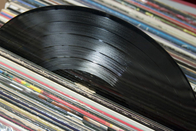 A postman folded a vinyl to fit it through a letterbox