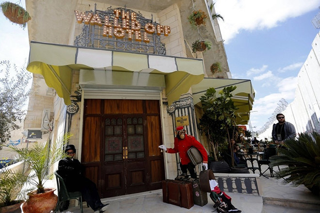 Massive Attack will soundtrack Banksy’s Bethlehem hotel