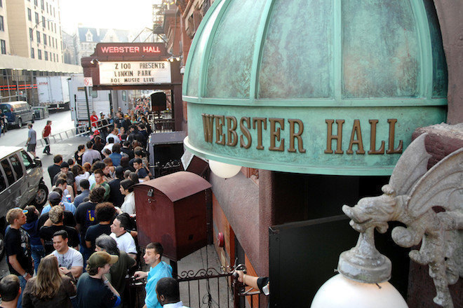 New York's iconic Webster Hall will close this summer