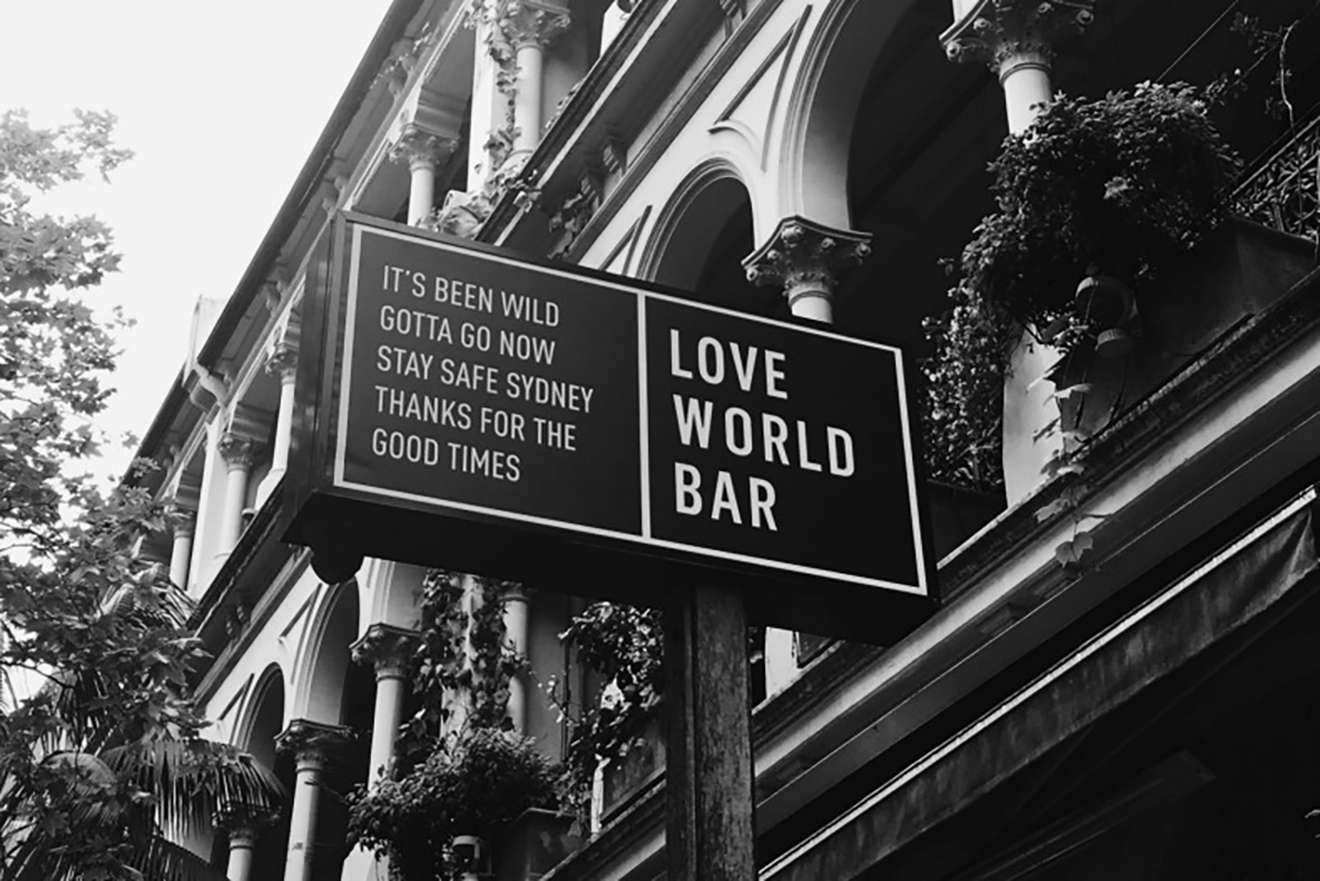 Sydney's revered venue The World Bar will close due to lockout laws
