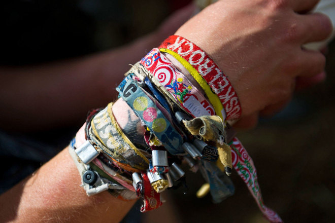 Your festival wristband could give you food poisoning