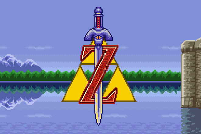 The Zelda soundtrack has been recreated using analog synths