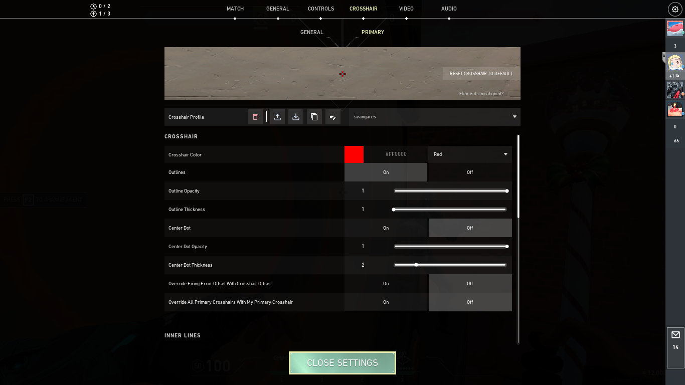 seangares crosshair gen