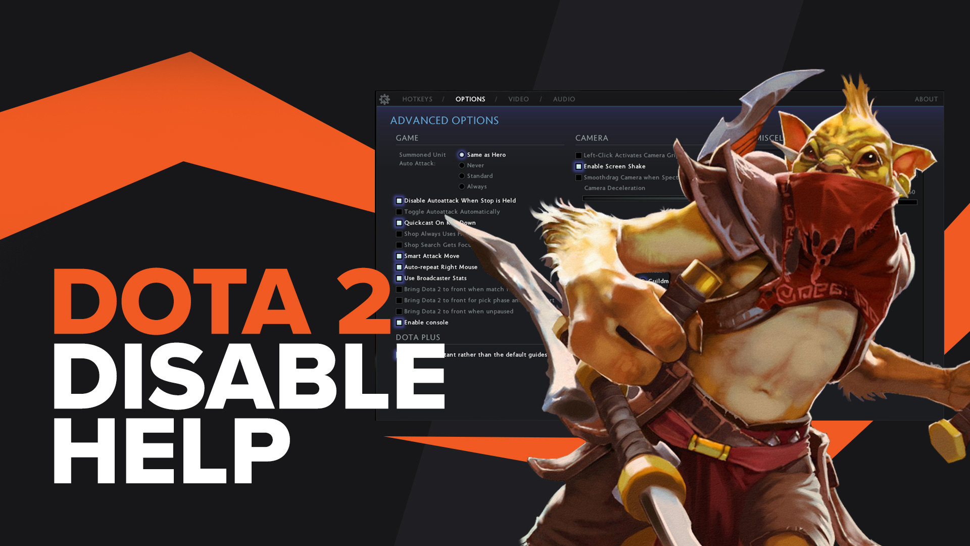 How to Disable Help from Allies in Dota 2 in a few clicks