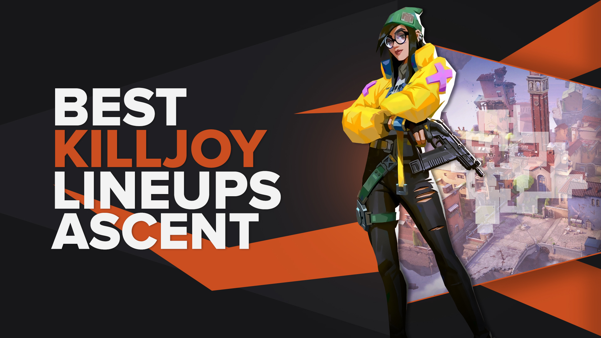 Best Killjoy Lineups on Ascent in 2024 [All Abilities]