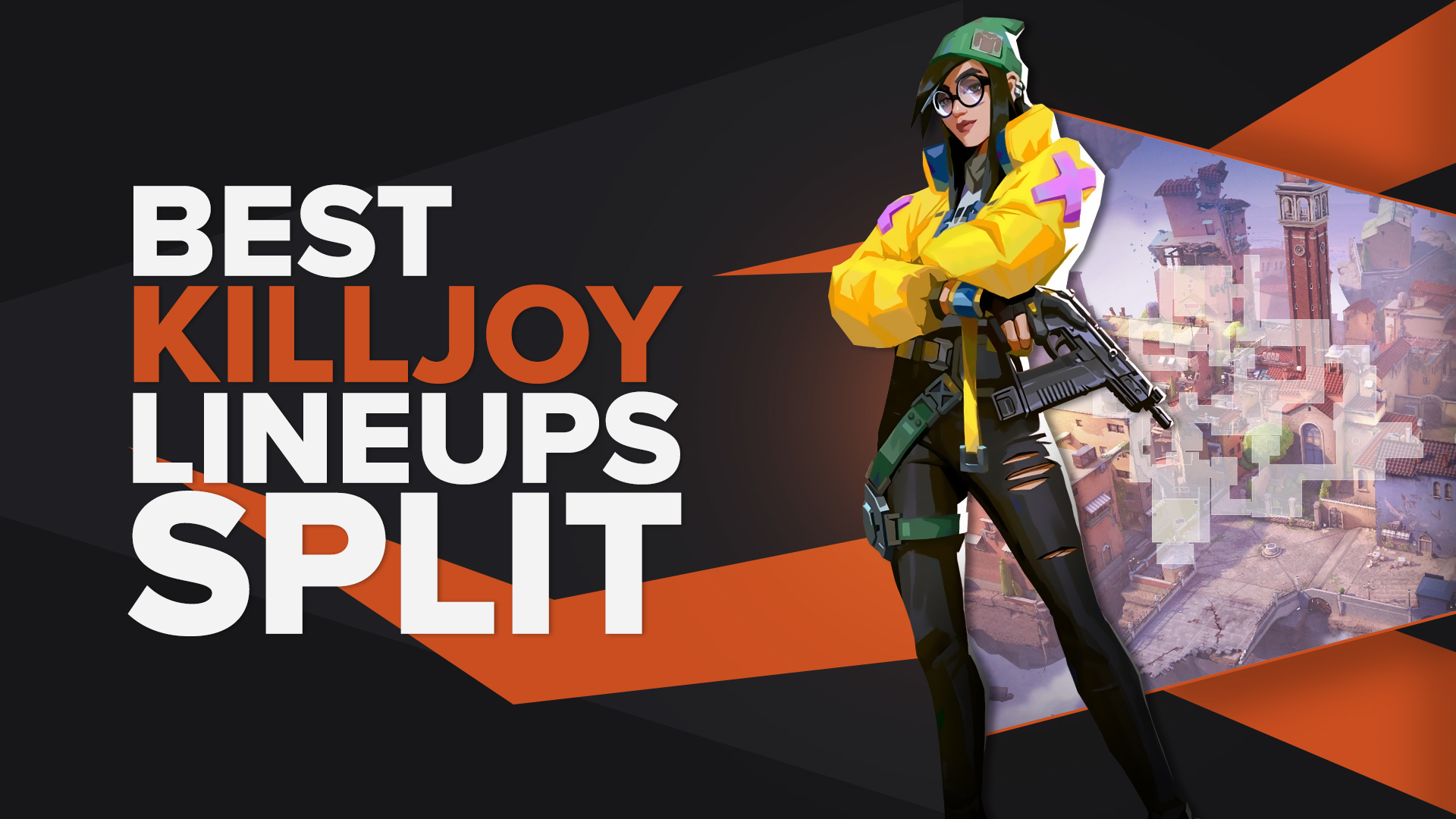Best Killjoy Lineups on Split | Nade | Alarm Bot | Turret | Ultimate