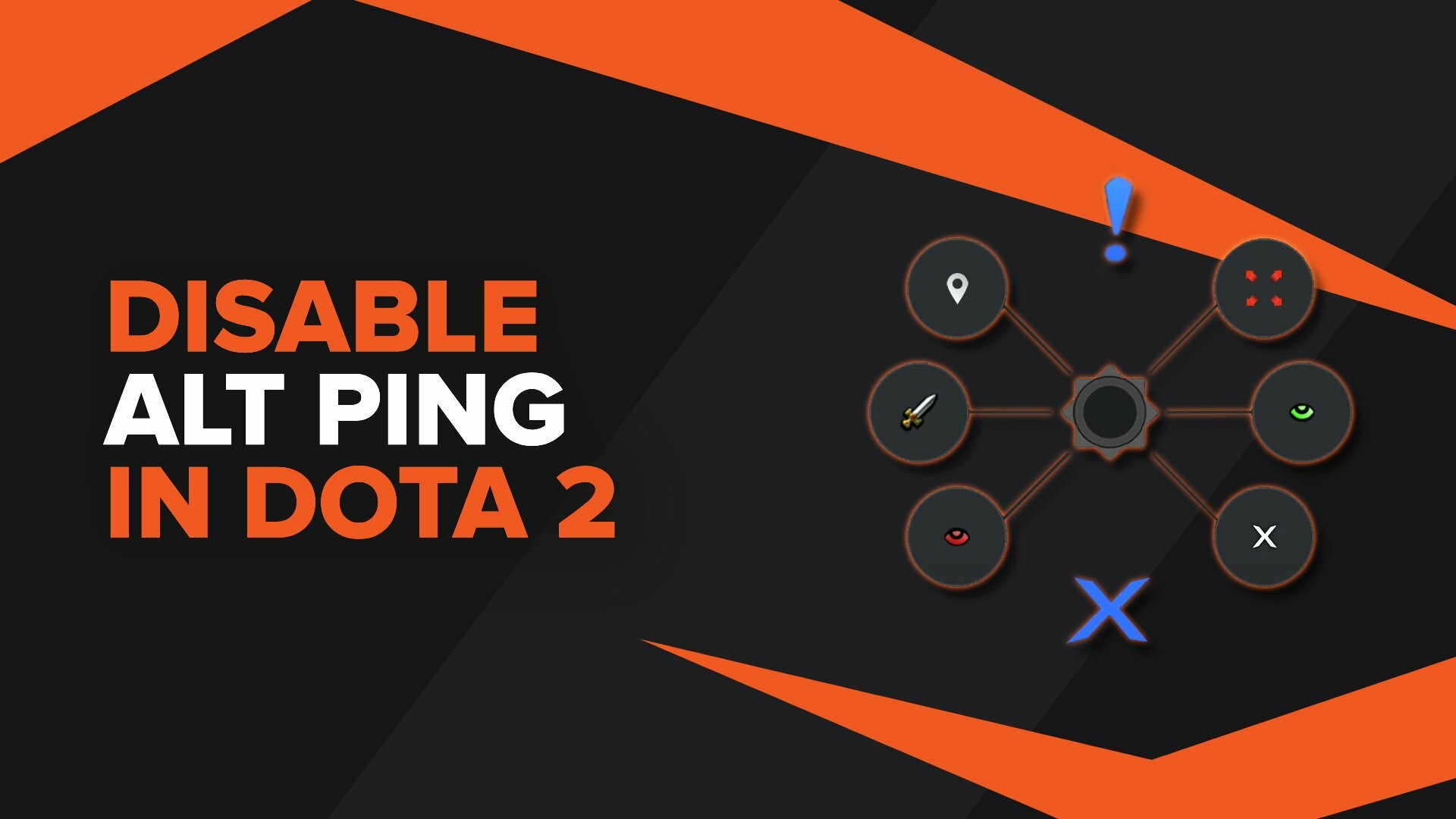 How to disable alt ping in Dota 2 in a few clicks