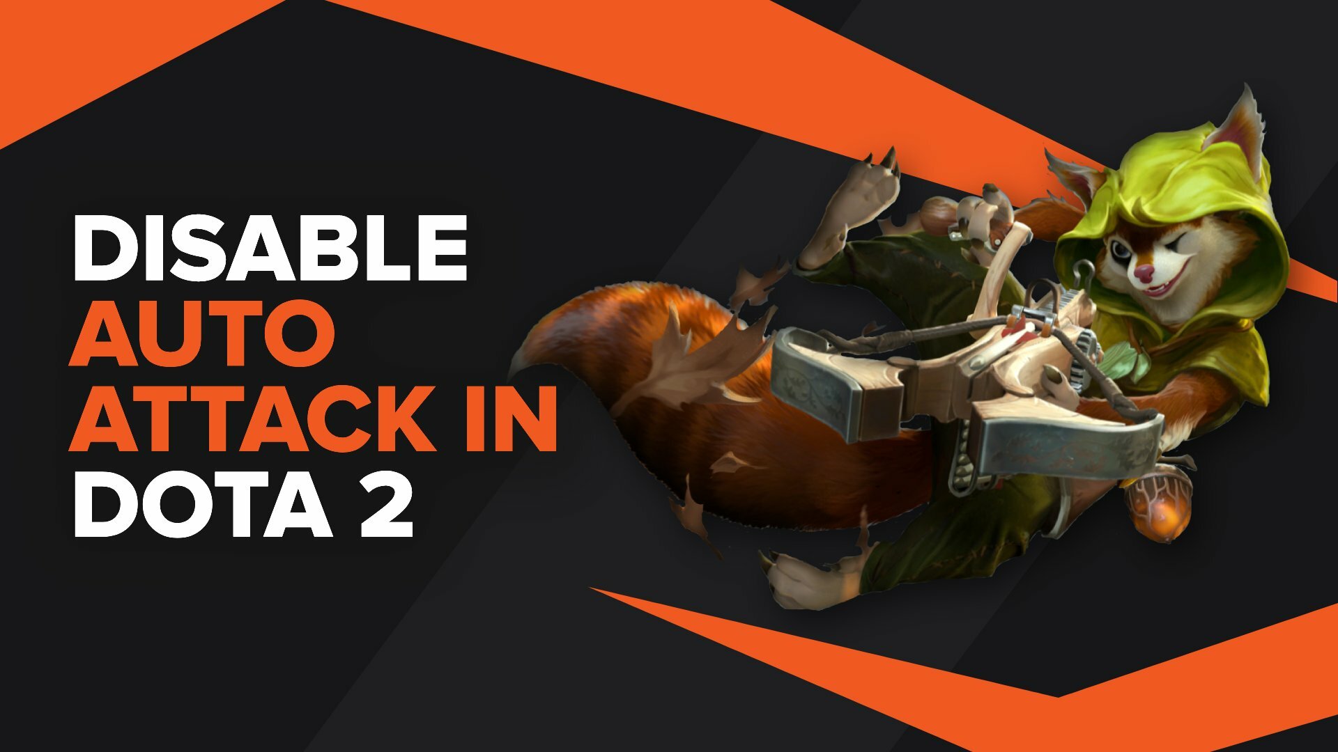 How to disable auto attack in Dota 2 in a few clicks