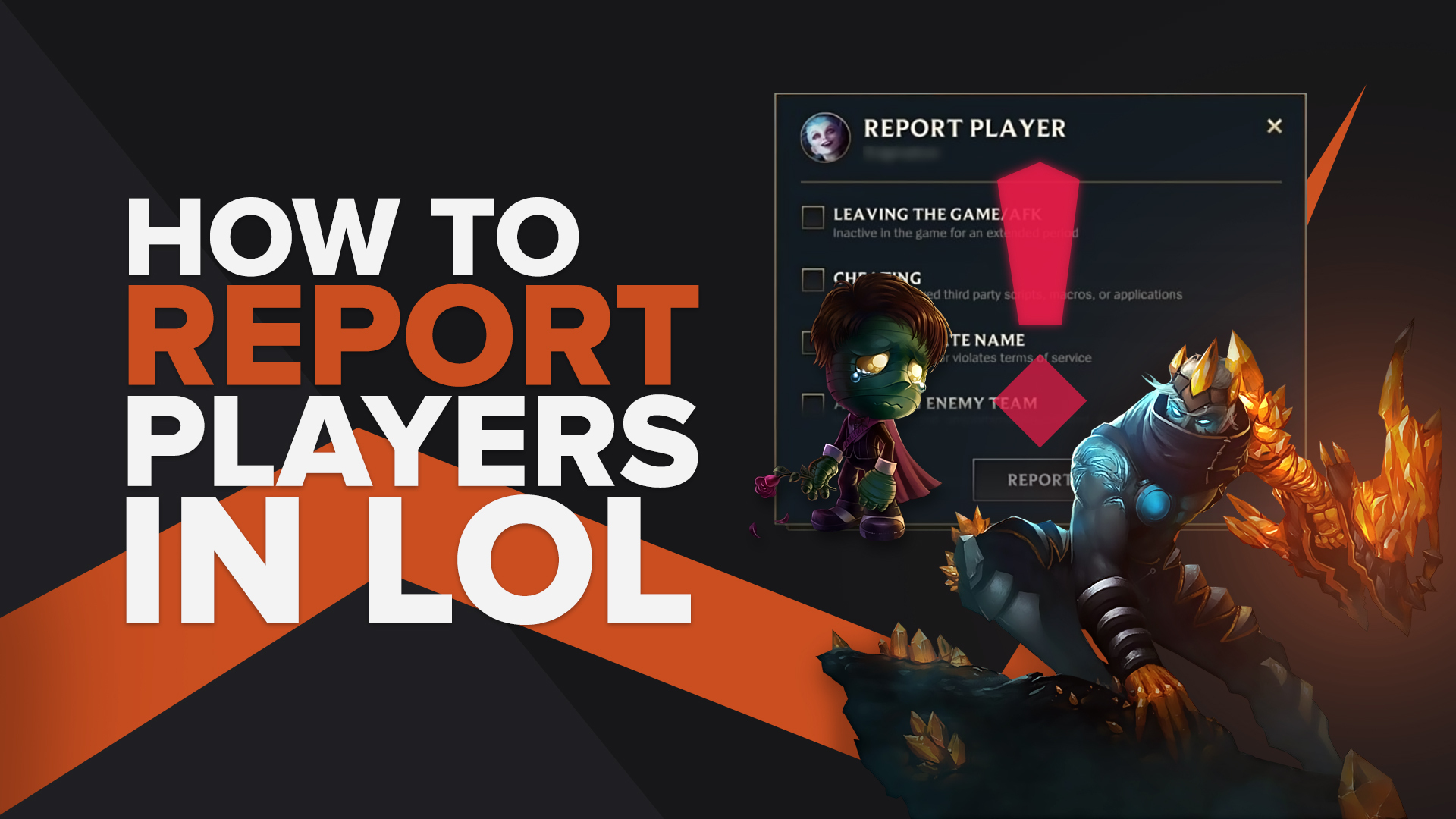 How to Report Players in League of Legends