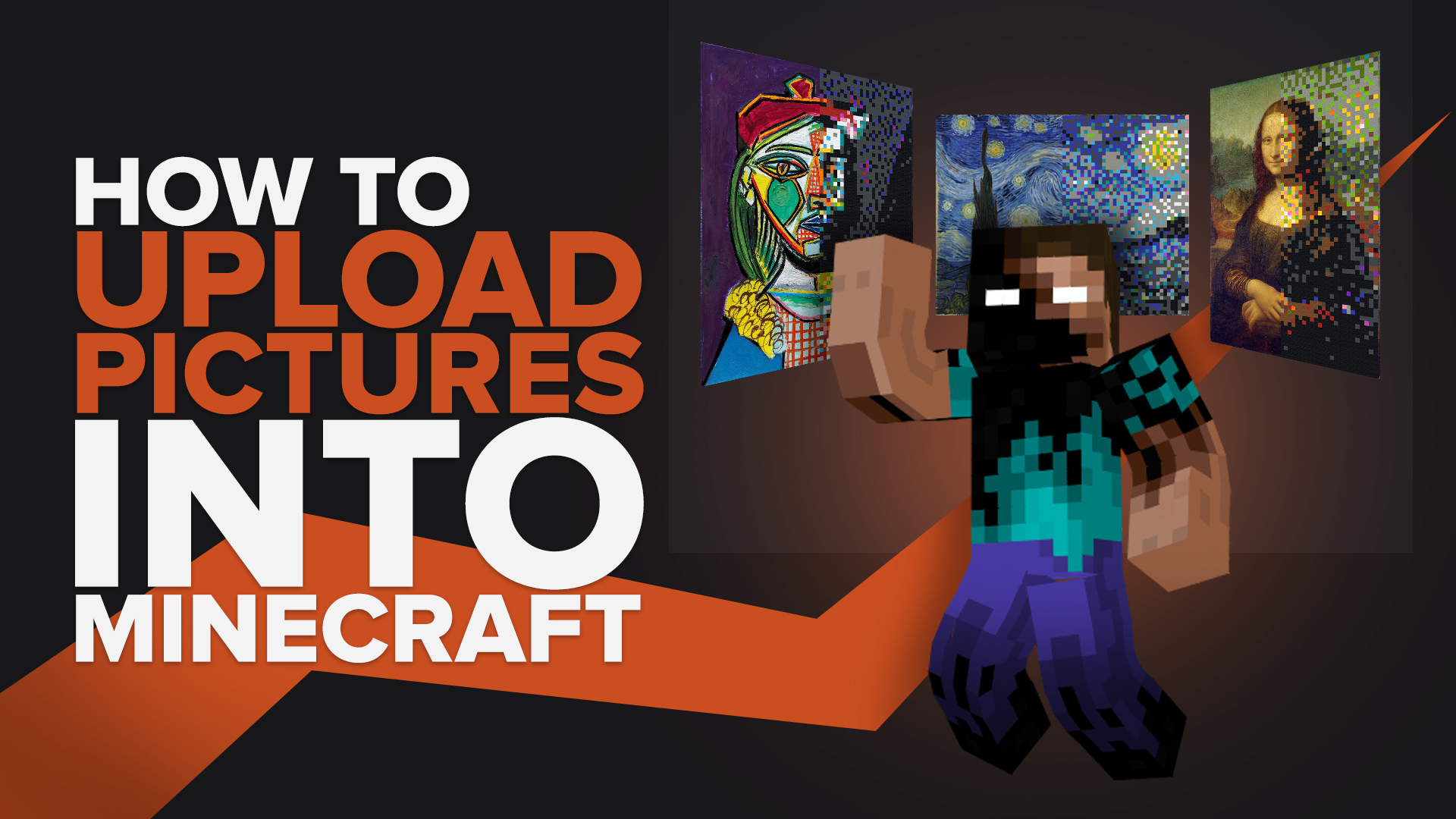 How To Upload a Picture into Minecraft