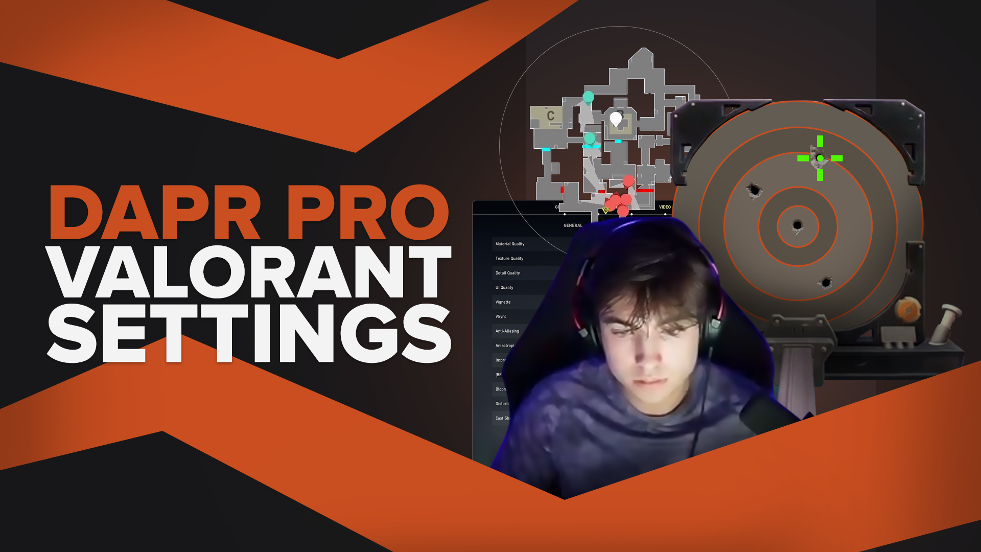 SEN Dapr Mouse,Crosshair, Keybinds, Map, Video settings