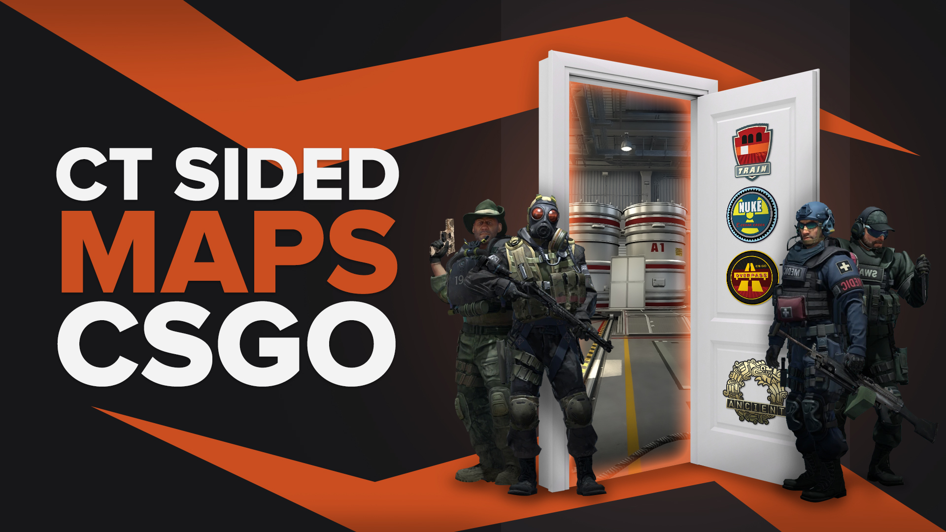 CT Sided CS2 (CSGO) Maps