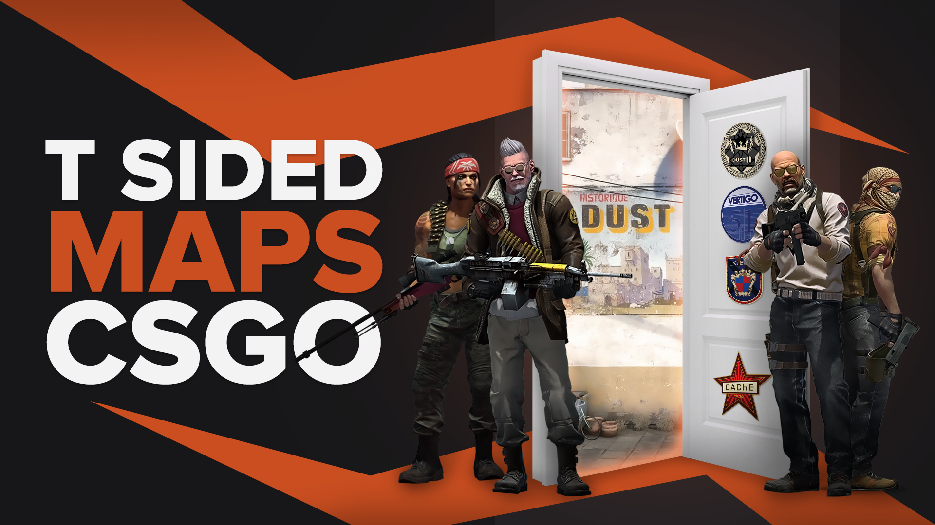 T Sided Maps in CS2 (CSGO)