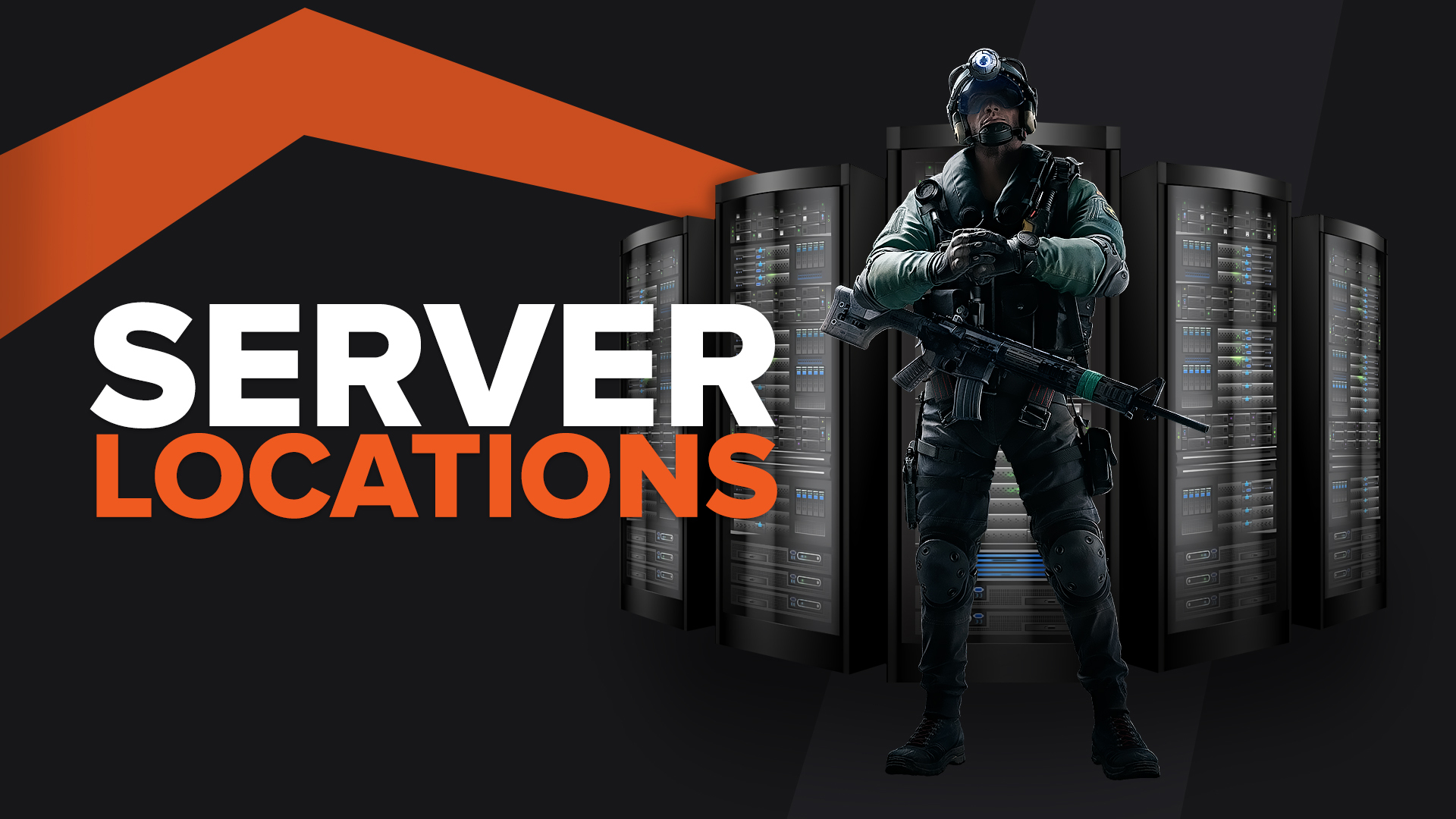 The Precise Server Location for Rainbow Six: Siege