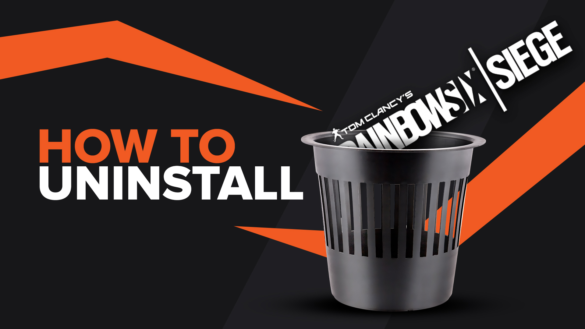 How To Uninstall Rainbow Six: Siege on your PC [All Ways]