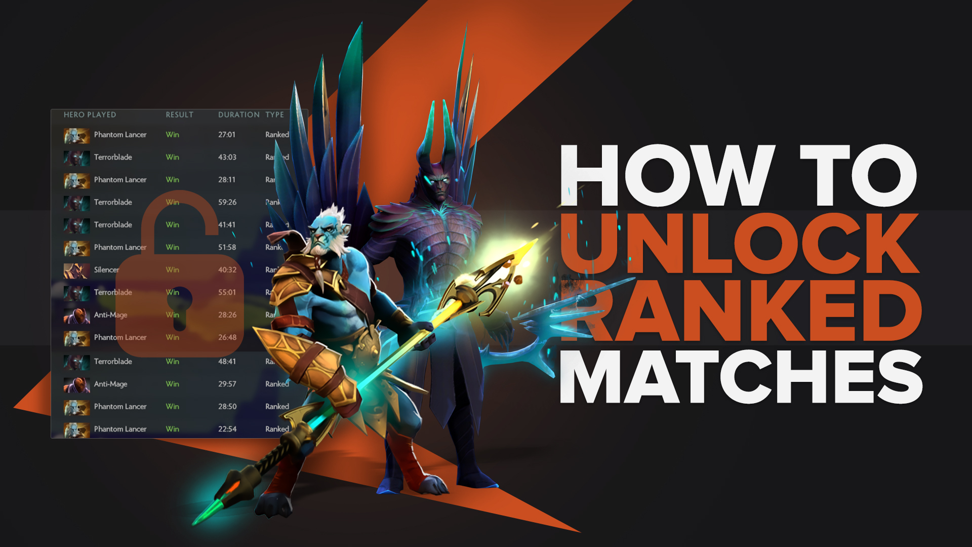 How to Unlock Ranked Matches in Dota 2 Easily?