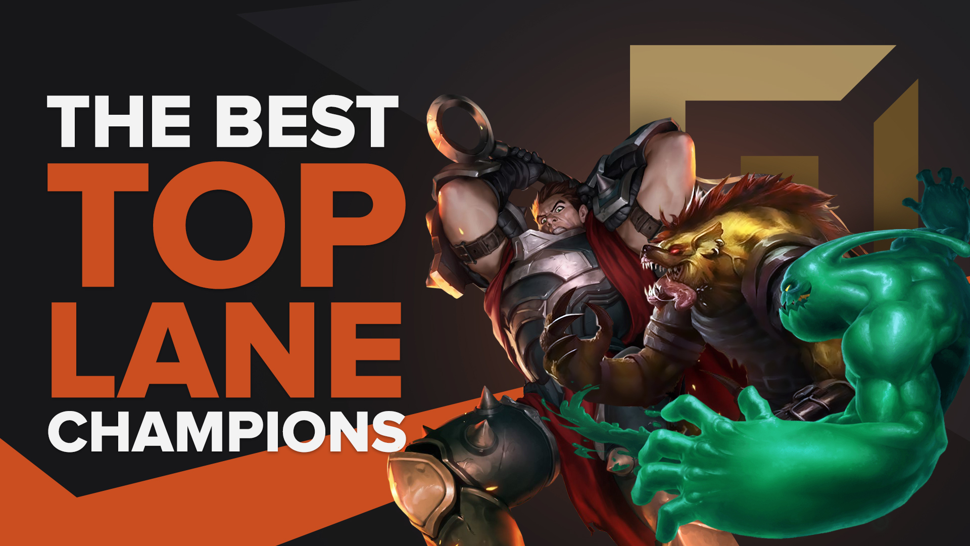 Best top lane champions in league of legends