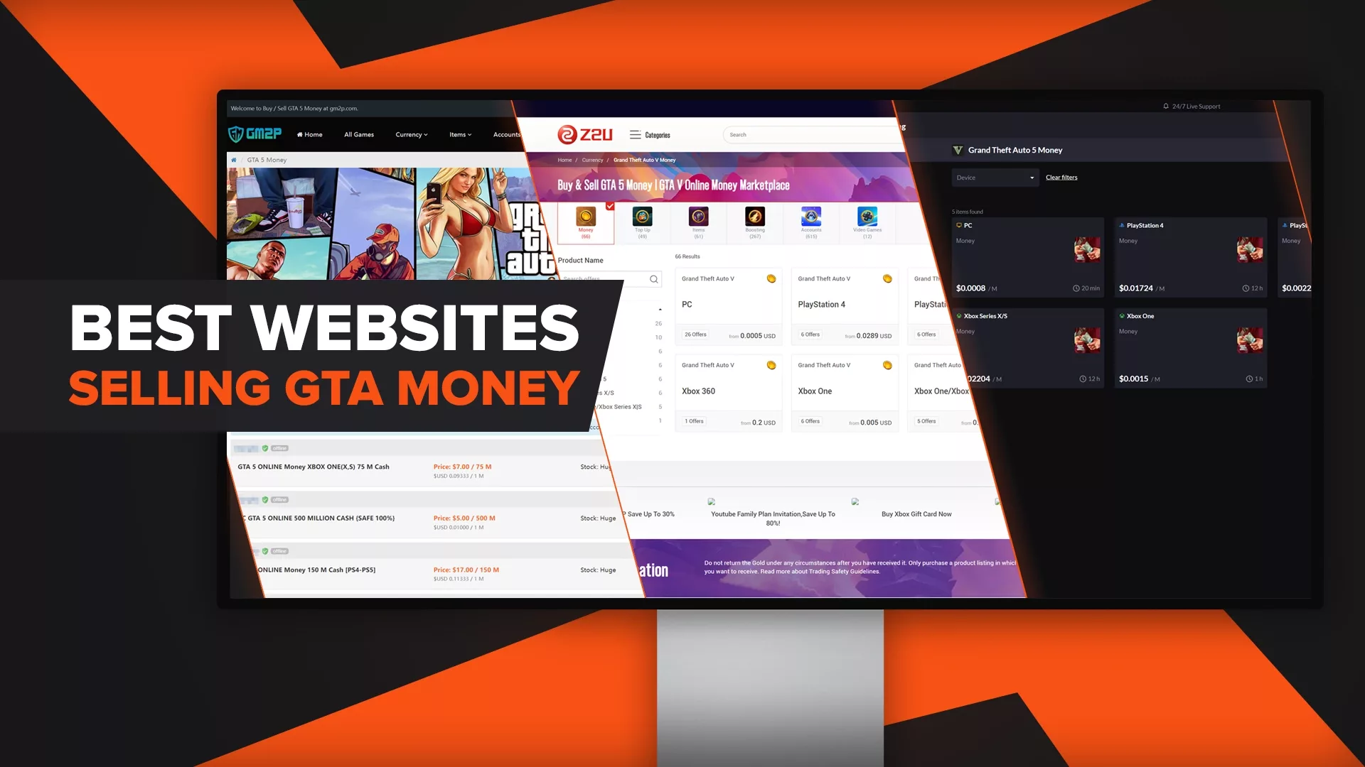 Selling GTA Money for Real Money [4 Best Sites]