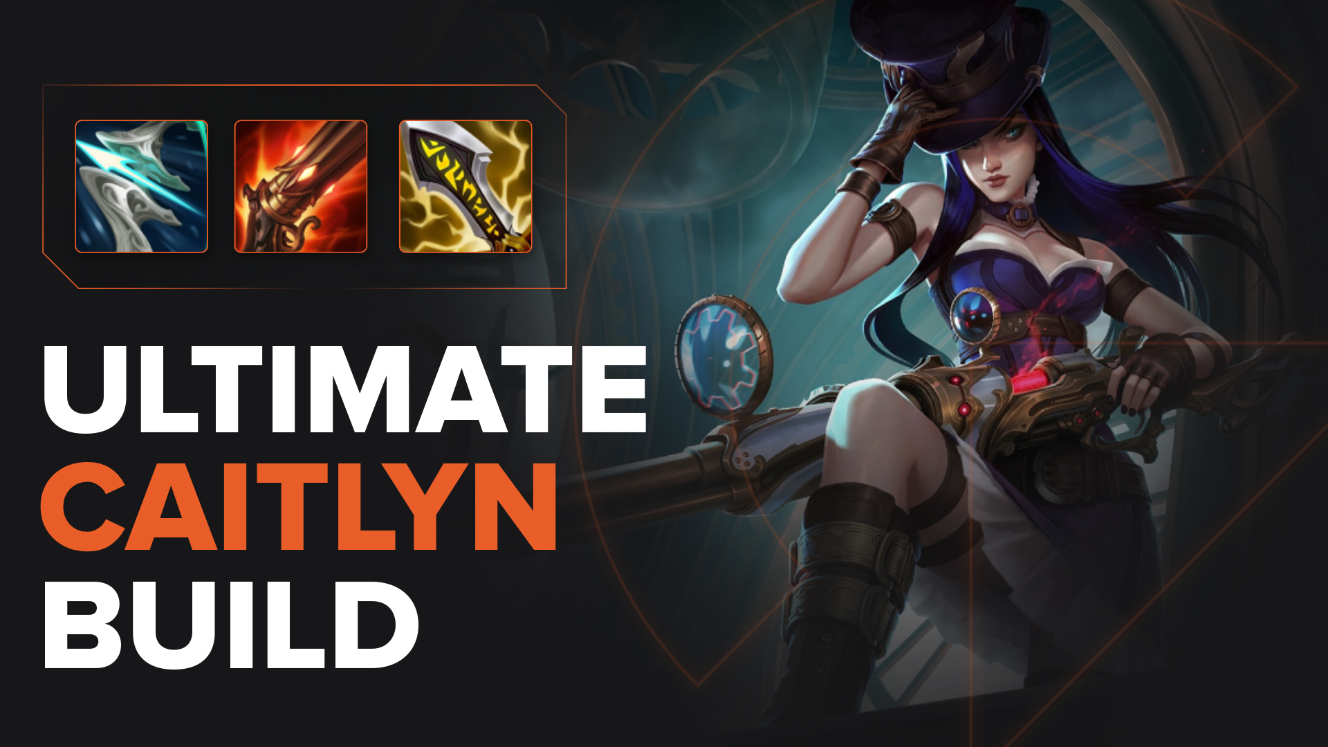 Caitlyn Build Guide | Runes | Spells | Items in League of Legends