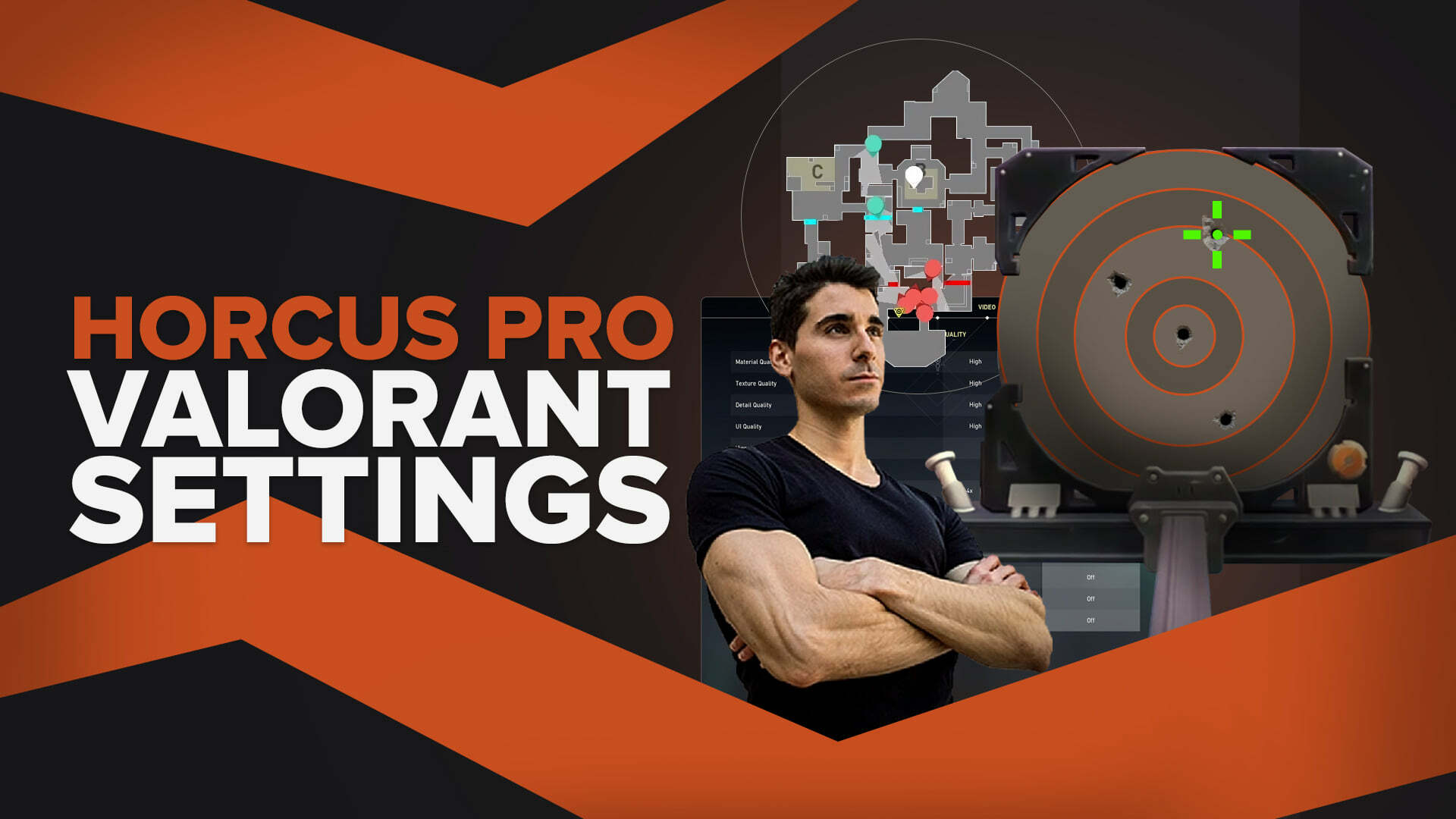 Horcus Mouse, Crosshair, Keybinds, Map, Video Settings