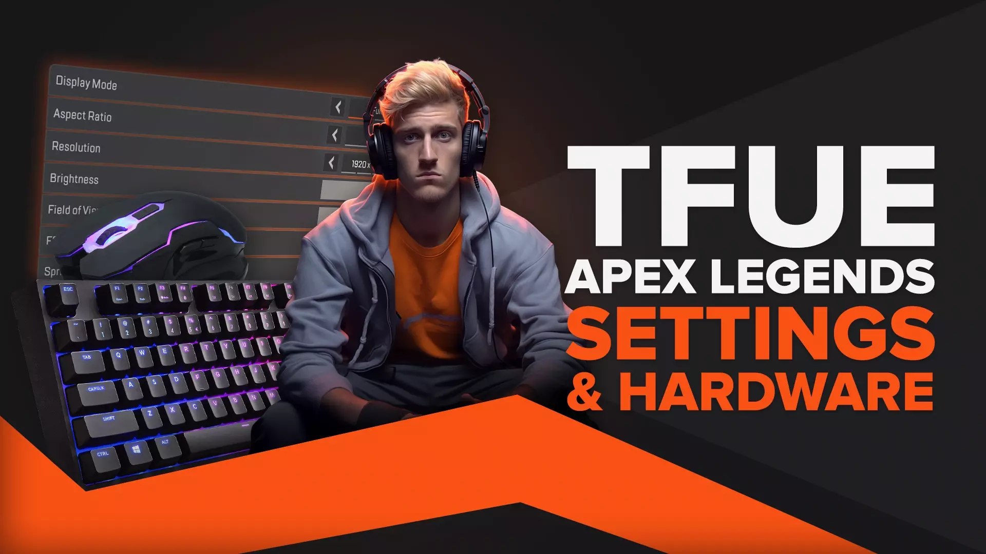 Tfue Apex Legends Settings [/w Hardware]