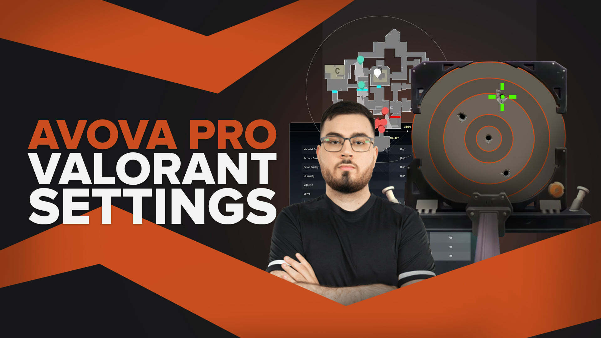 AvovA Mouse, Crosshair, Keybinds, Map, Video Settings