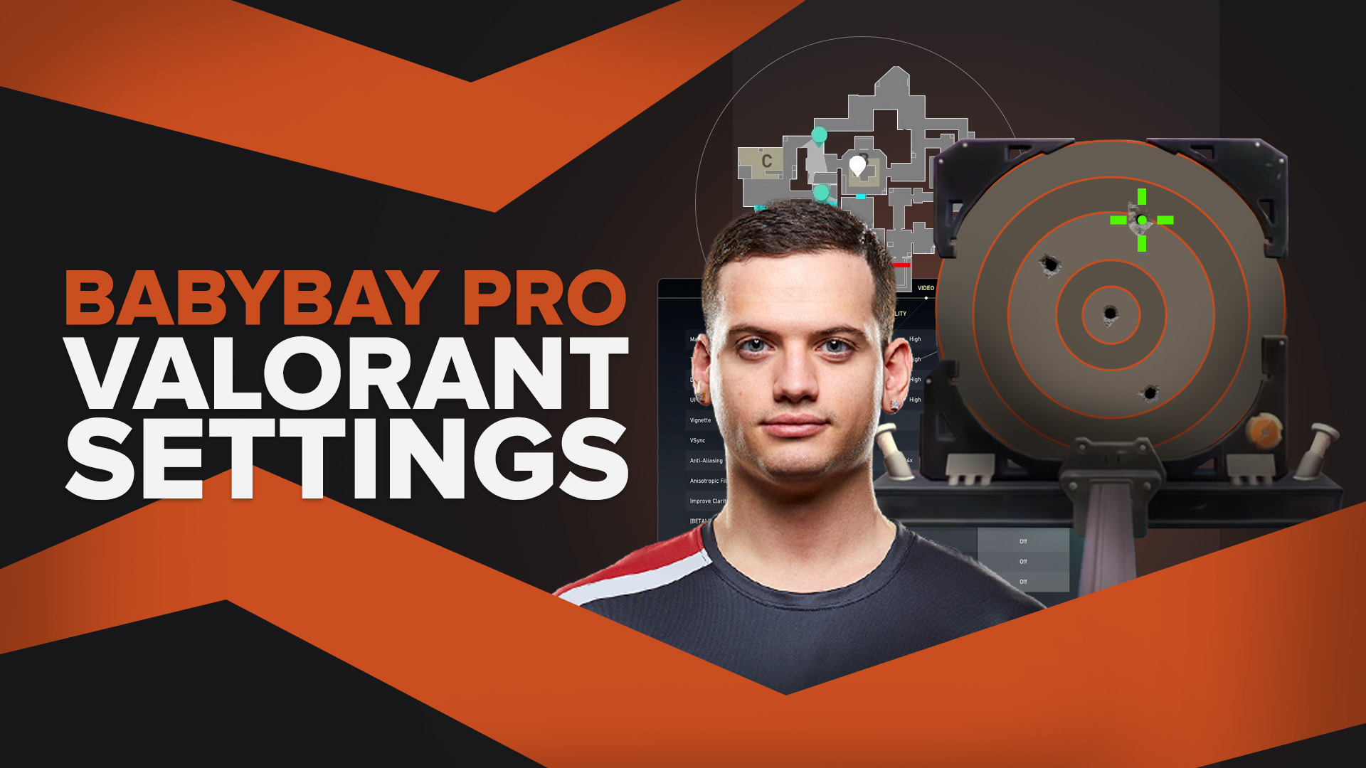 Babybay Mouse, Crosshair, Keybinds, Map, Video Settings