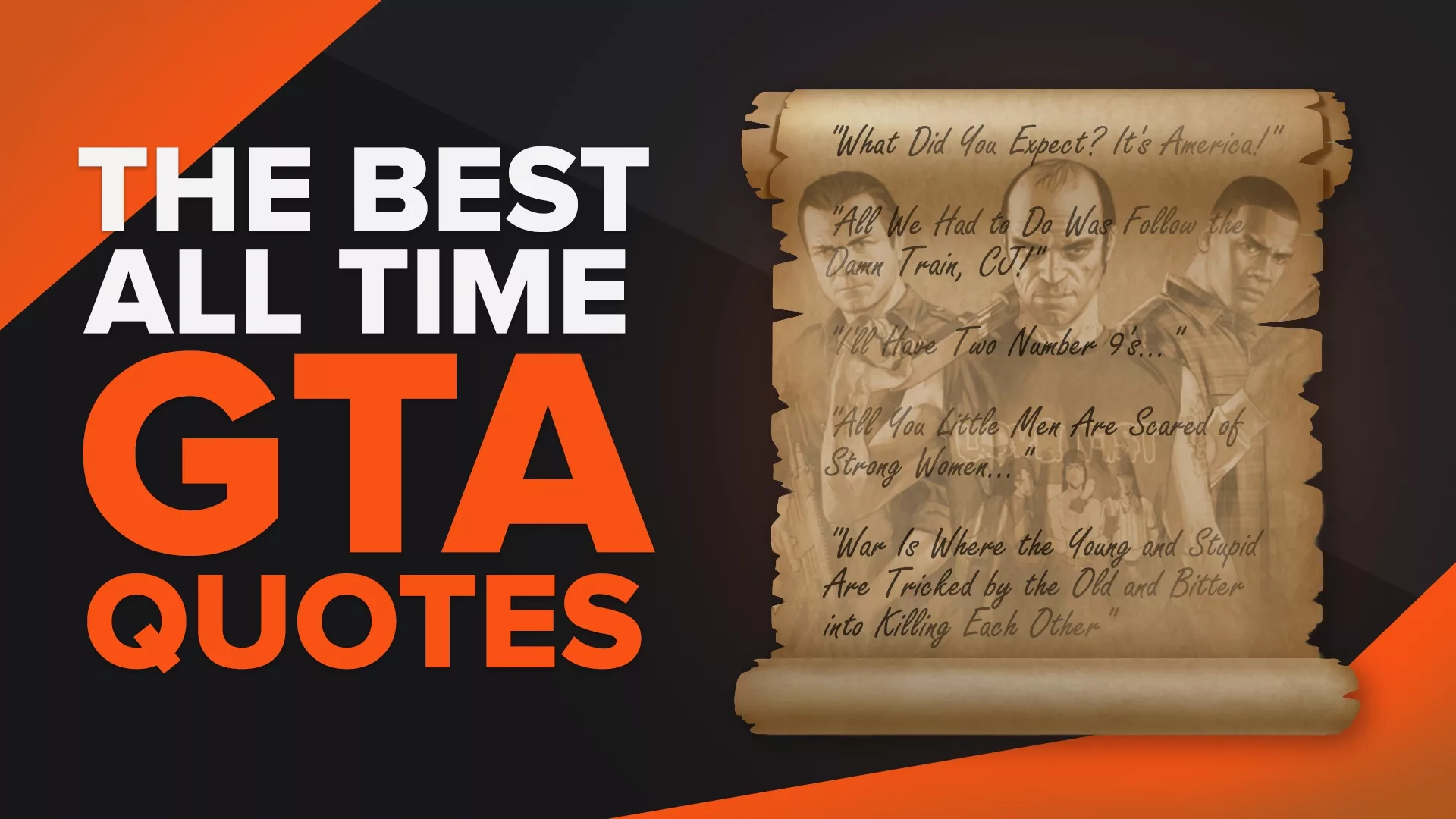 The 10 Best Quotes of All Time GTA [Iconic]