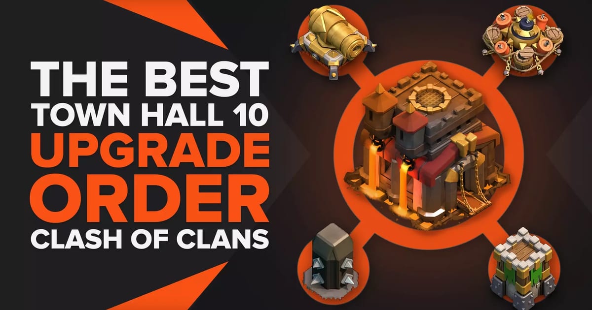 See The Best Town Hall 10 Upgrade Order In Clash Of Clans!