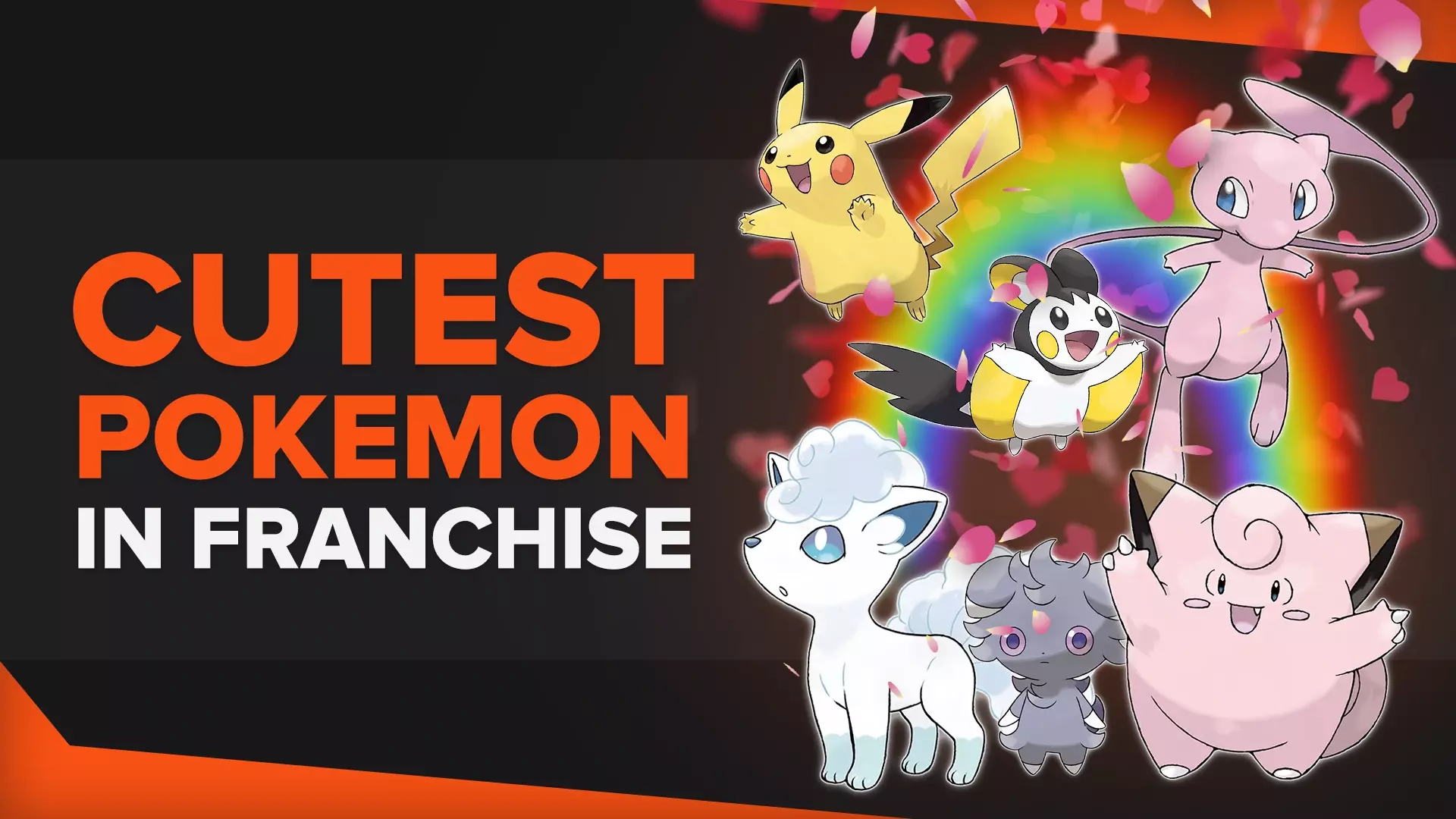 The 10 Cutest Pokemon In The Entire Franchise [Ranked]