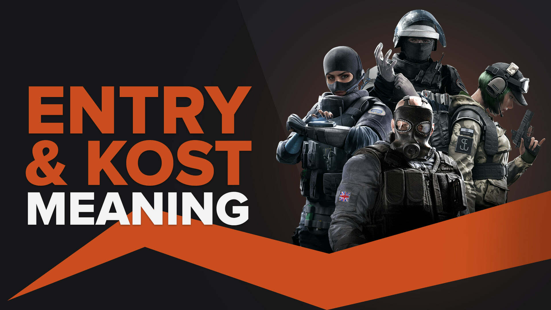 What Does “Entry” and “Kost” mean in Rainbow Six: Siege?