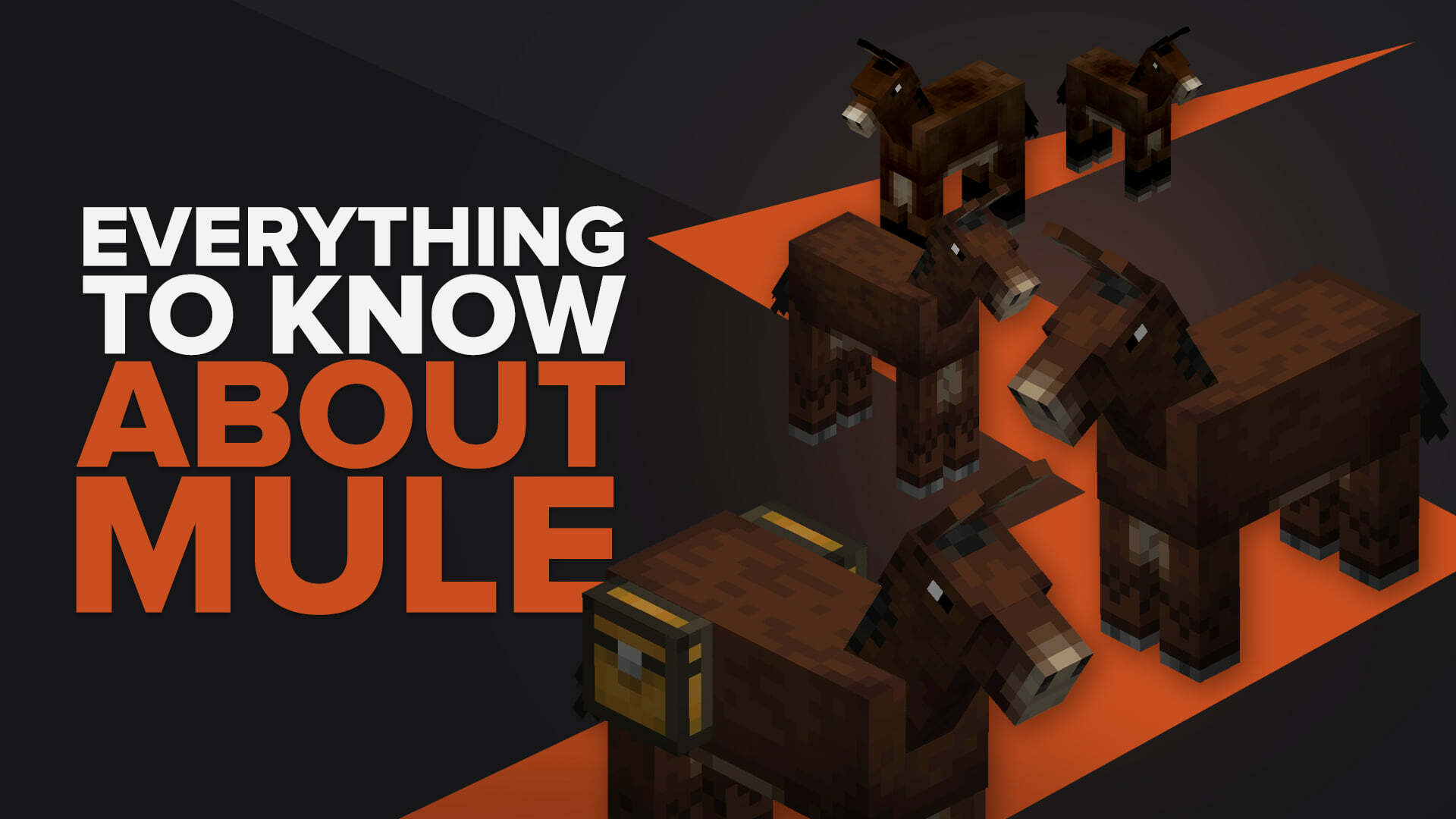 Everything You need To Know About Mules In Minecraft
