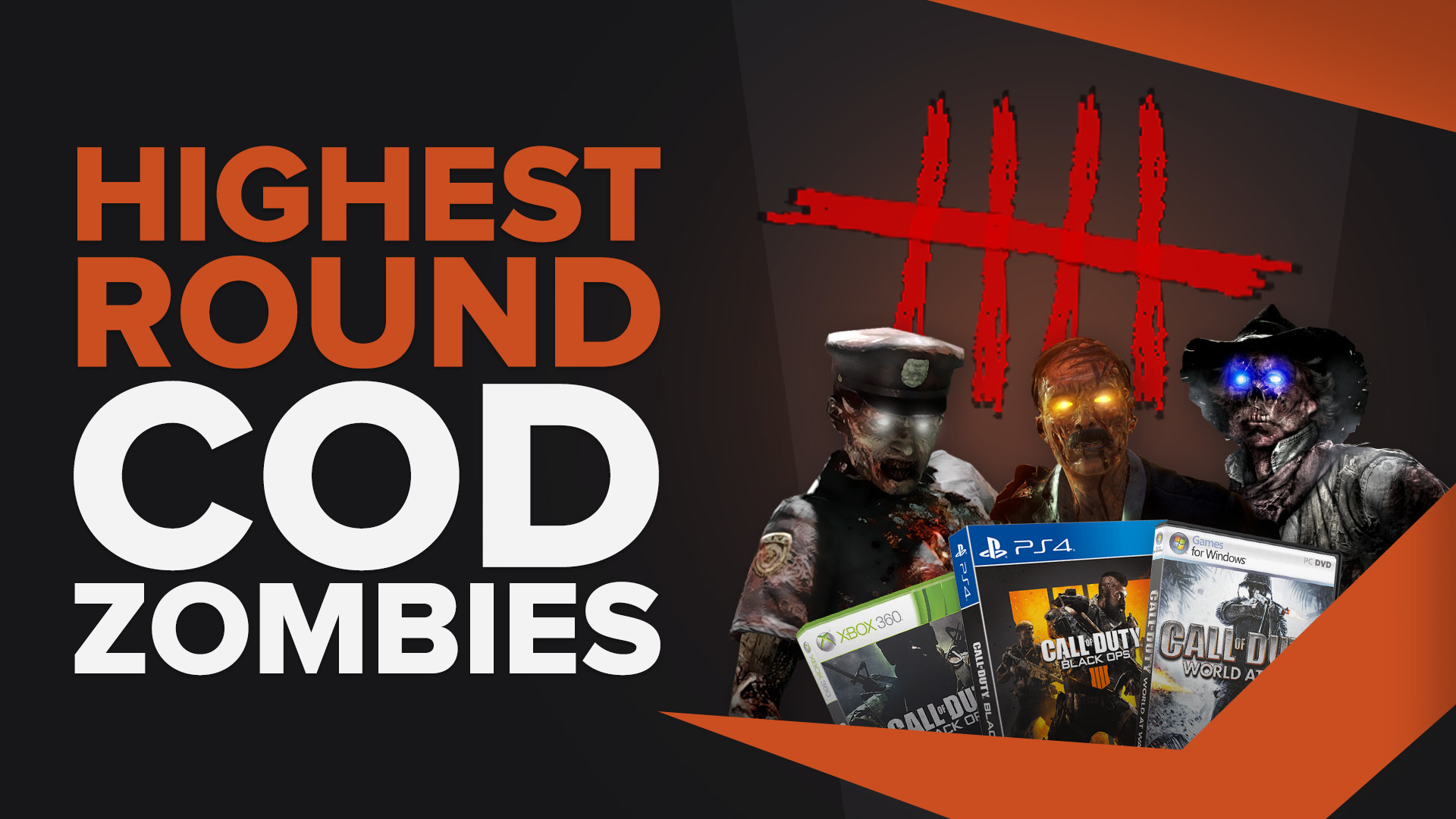 The Highest Round Achieved in Zombies [All CoD Games]