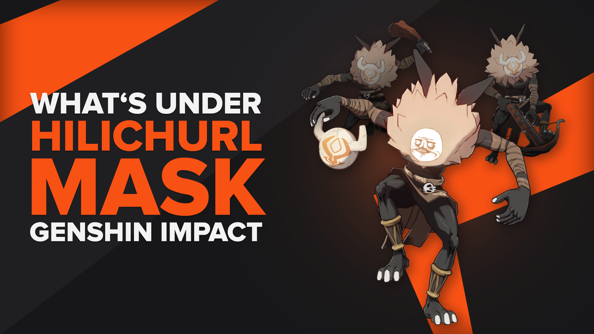 What Does a Hilichurl Without a Mask Look Like (Unexpected)