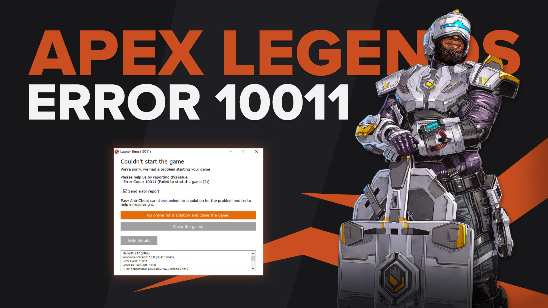 How To Fix Apex Legends Error Code 10011