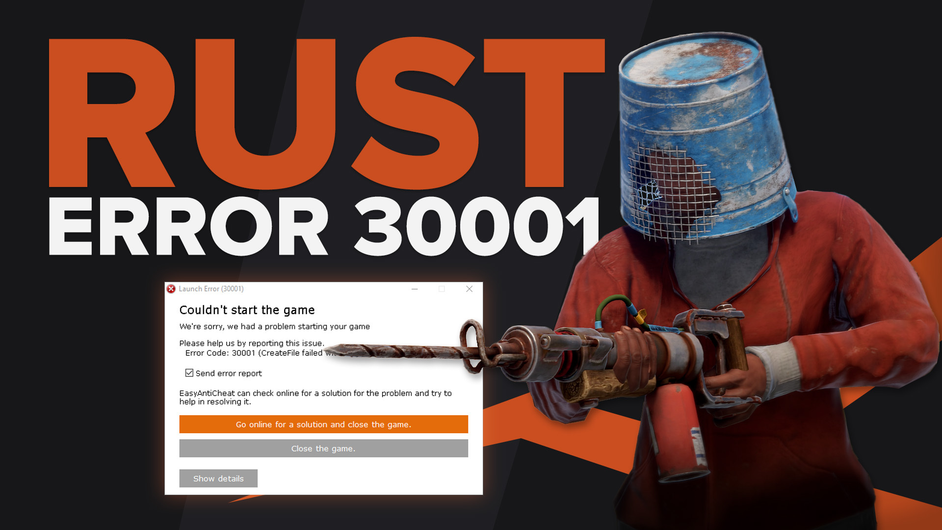 How to Fix Easy Anti Cheat Error Code 30001 in Rust (5 Easy Ways)