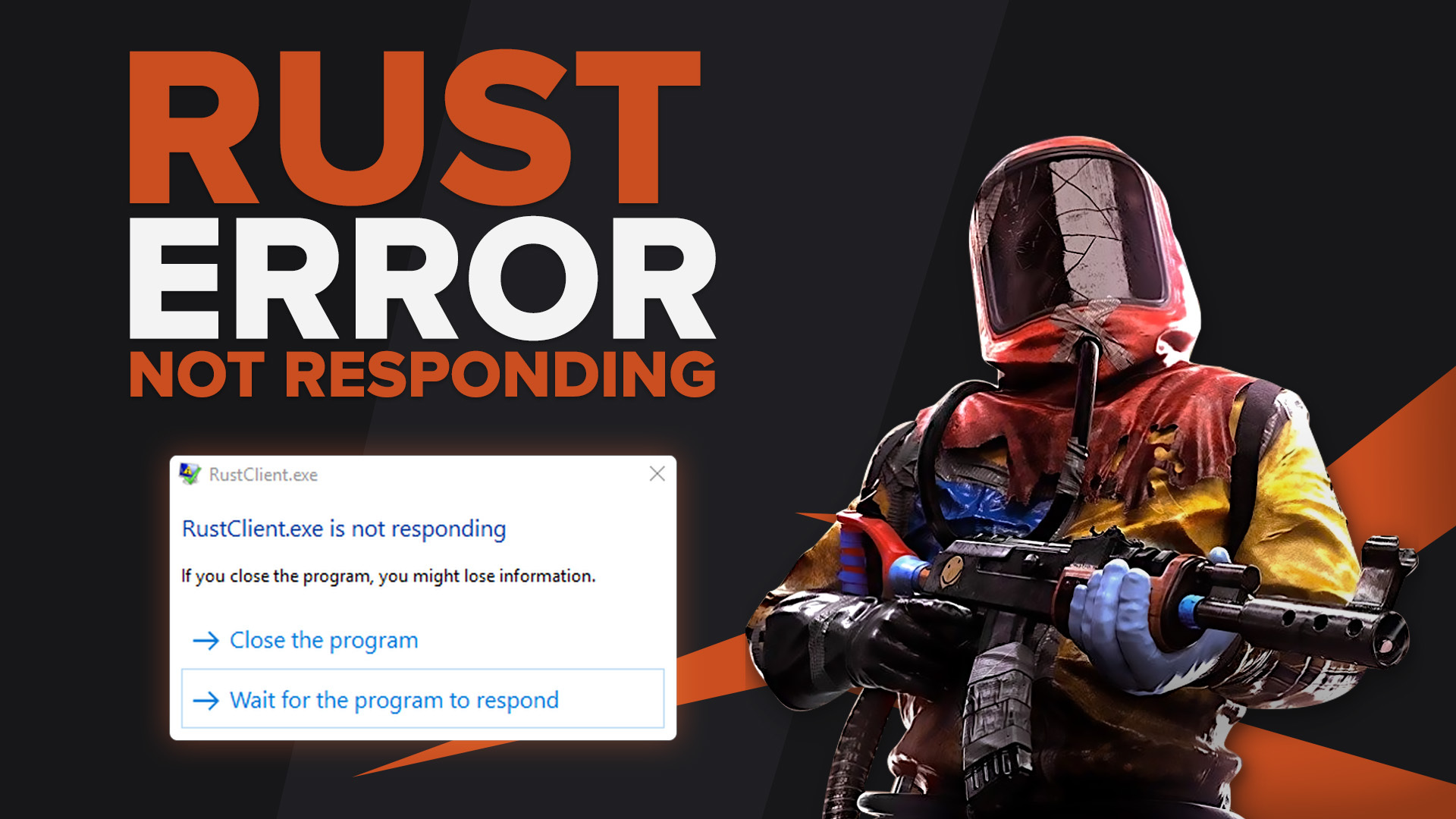 [Solved] How to Fix Rust is Not Responding Error (7 Working Methods)