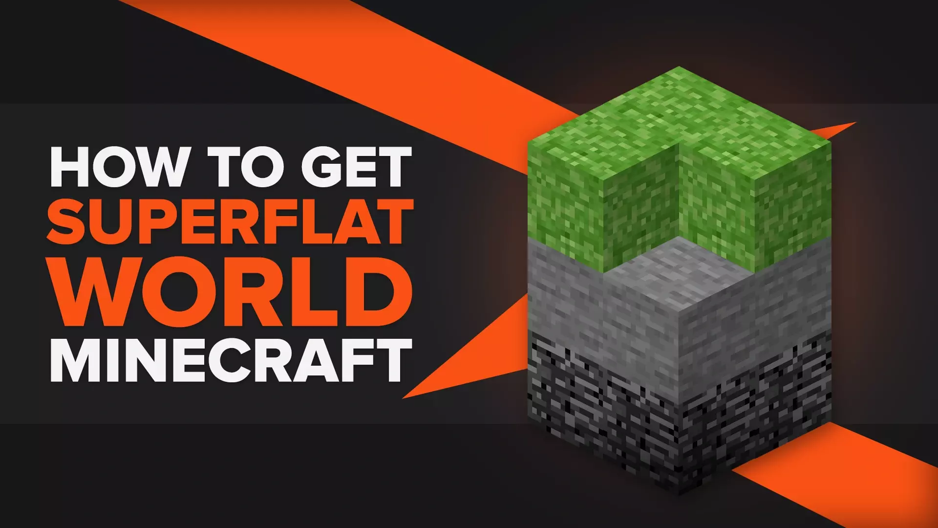 Cómo obtener un mundo superplano en Minecraft Java y Bedrock