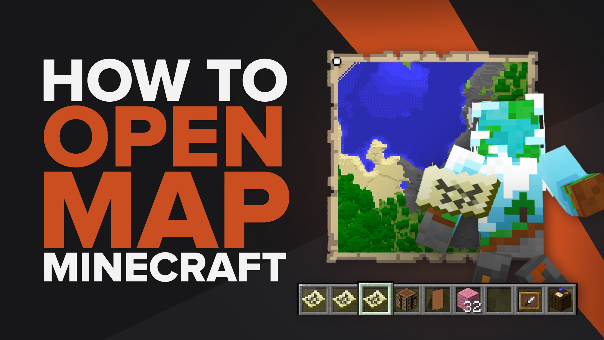 How to Open Map in Minecraft